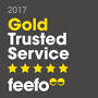 Feefo Gold Trusted Award 2017