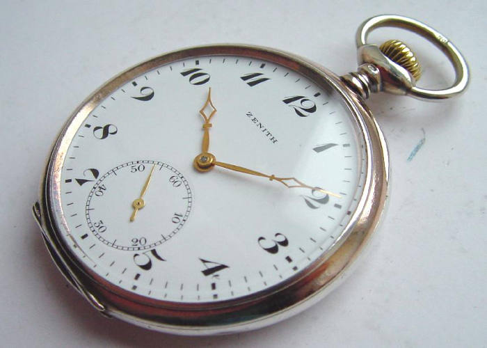 Open Faced Pocket Watch Repair 