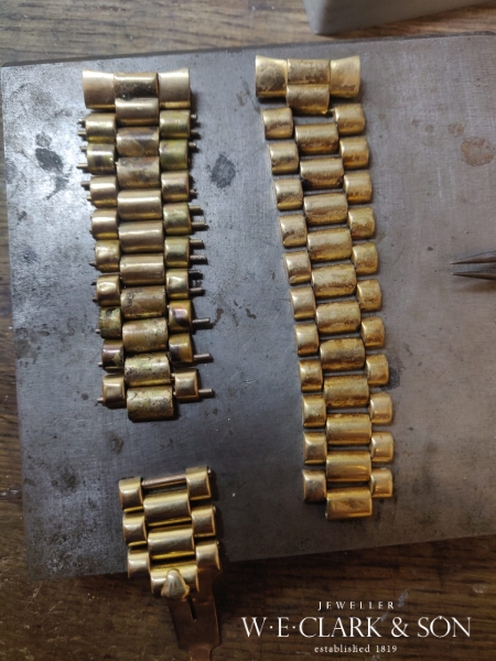 rolex bracelet refurbishment