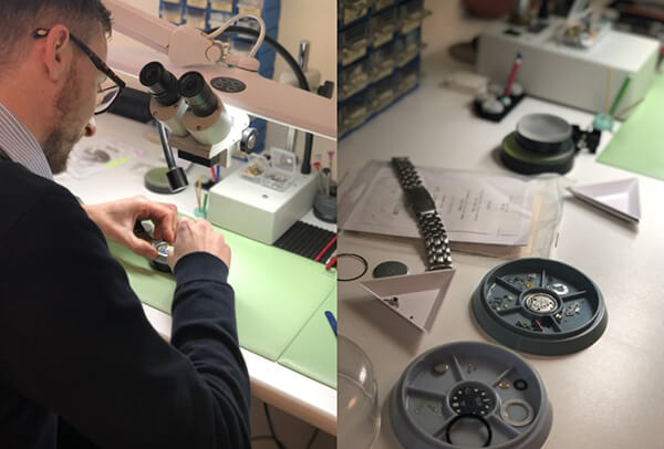 Watch repair on sale training