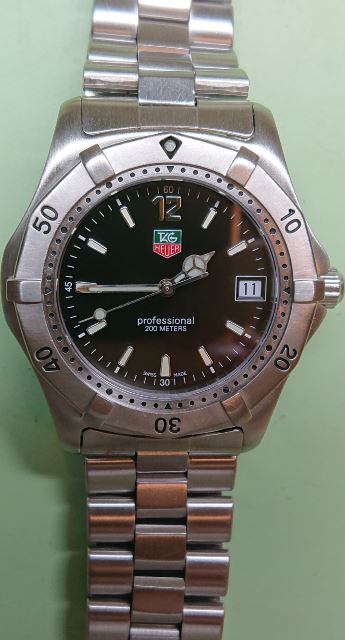 Fully restored Tag Heuer Watch