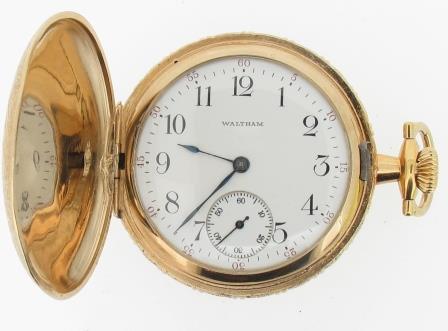 Waltham gold pocket outlet watch value