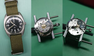 CWC C10 watch and internals