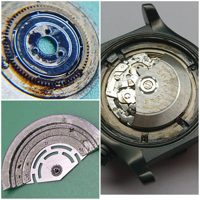 Water Damaged Watches W.E. Clark Son Limited