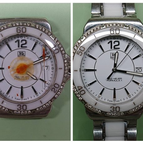 water damaged tag heuer repair